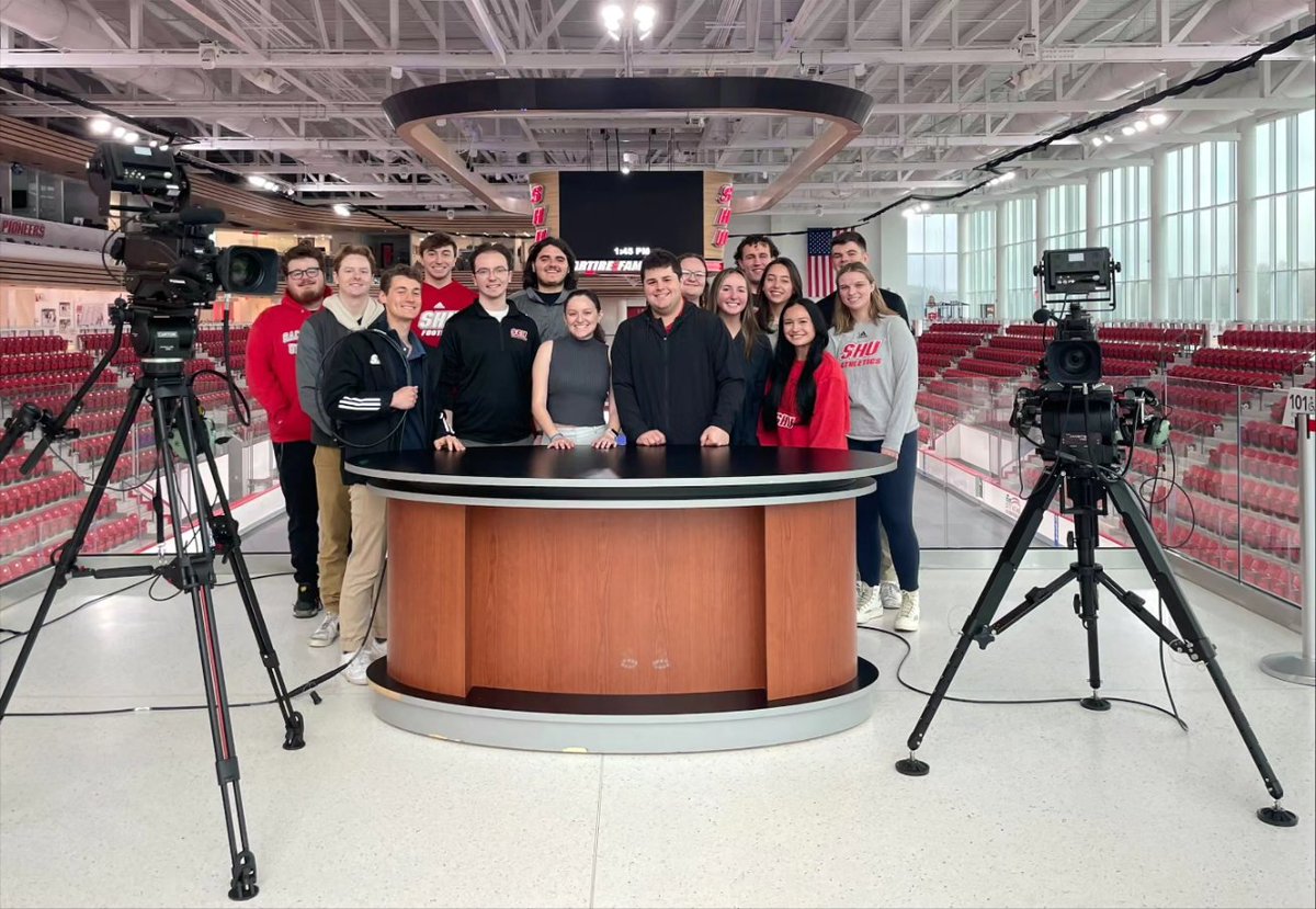 🎬 Roll Credits 🎬 It takes many people to do this week in and week out, all winter long. Here are just some of the faces bringing you SHU Hockey content, whether you join us at MFA or follow from around the world. From our family to yours: a safe and happy summer! #WeAreSHU