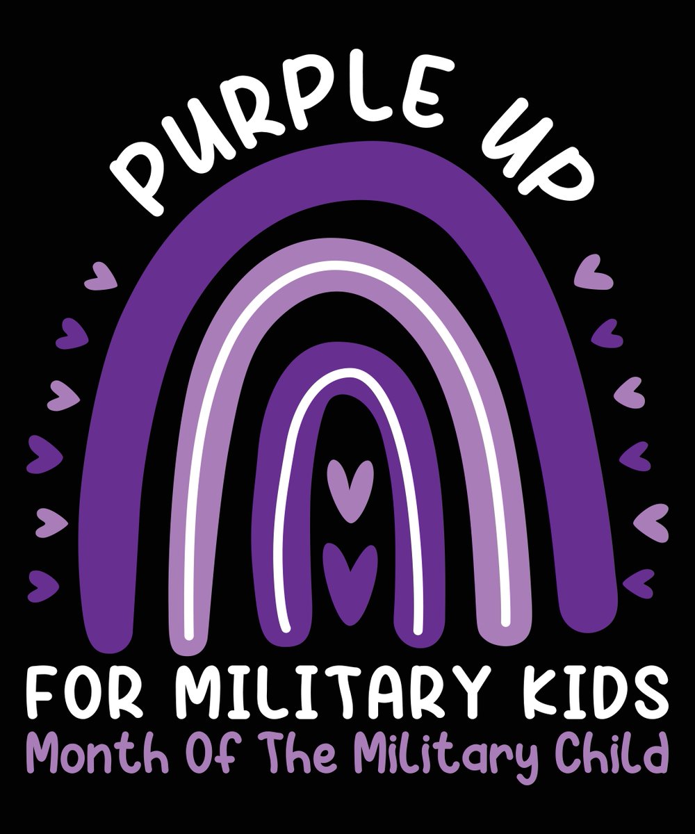 Stafford Schools will celebrate Purple Up Day THIS WEDNESDAY, April 17! Wear purple and show your support for military families.