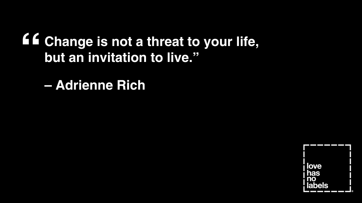 Progress is made possible through change, and being open to it can help us evolve. Find inspiration in the words of these groundbreaking and timeless poets at the link. out.com/art-books/2018… #NationalPoetryMonth #WorldArtDay #LoveHasNoLabels