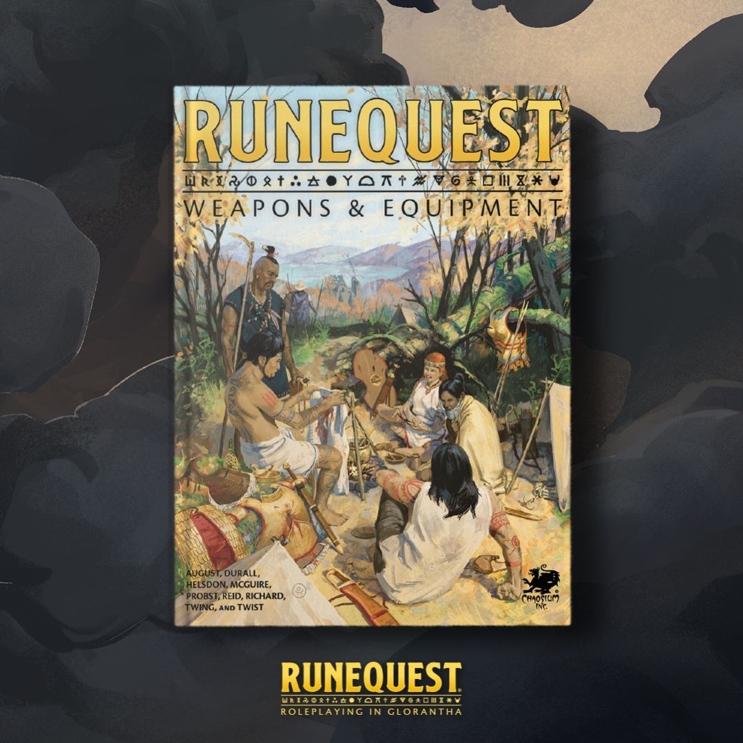 Wondrous items and essential goods for adventurers in the world of RuneQuest! uneQuest: Weapons & Equipment is an essential guide to a wide range of items, goods, services, training, magical items, and beasts for both players and Game Masters. buff.ly/3TgTN38