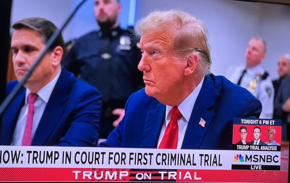 Michael Steele talking about how the judge really needs to send the message that “we run this, not you” is spot fucking on. Enough already with Doofus being given every single possible advantage every single fucking time. #TrumpTrial