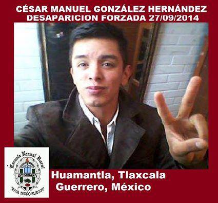 @JavosMerol @luna_verdad @bpg1120 @EstoyAqu4 @Octavio29015150 @Monix139 #PaseDeLista1al43x43 #Ayotzinapa114Meses #AyotzinapaFueElEstado #AyotzinapaVerdadyJusticia #NiPerdonNiOlvido 10 César Manuel González Hernández