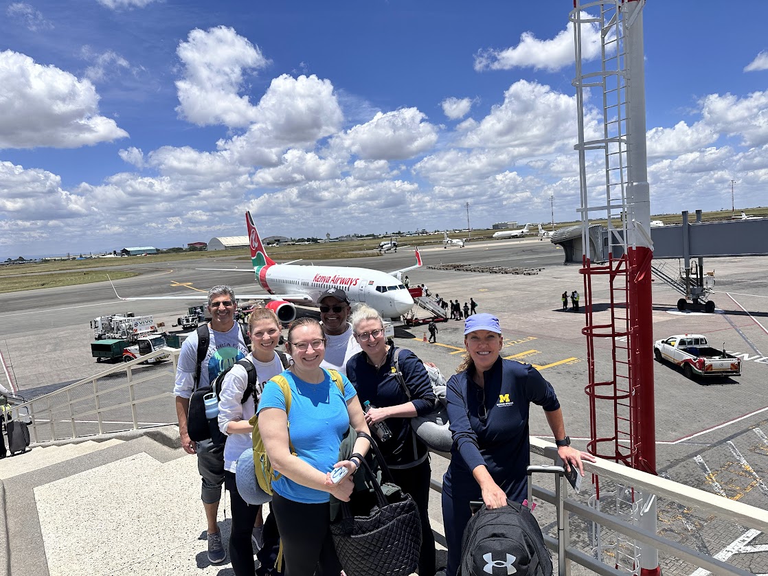 💙 Last month, a team from the Frankel CVC returned to Zambia to guide and assist a cardiac surgical team through multiple procedures, including the country’s first aortic valve replacement using the Y-incision annular enlargement, a technique developed at @umichmedicine.