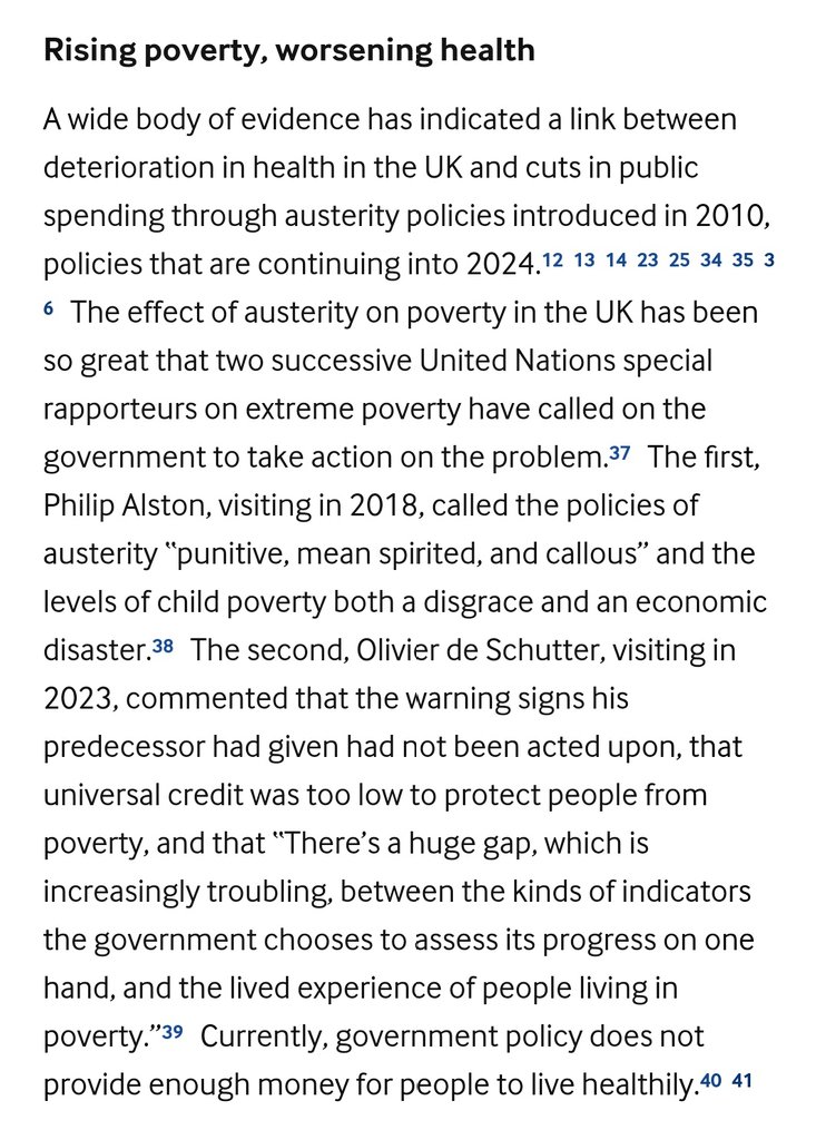 'NHS and the whole of society must act on social determinants of health for a healthier future' @bmj_latest bmj.com/content/385/bm… #HealthInequalities @WeAreARMA