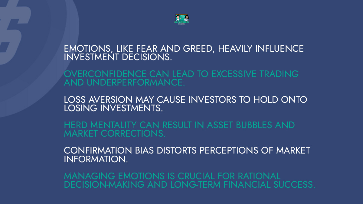 Ever found yourself caught between fear and greed when making investment decisions? Emotions like these can significantly influence our choices in the financial world.
.
.
.

#financialliteracy #budgeting101 #smartspending #savinghabits