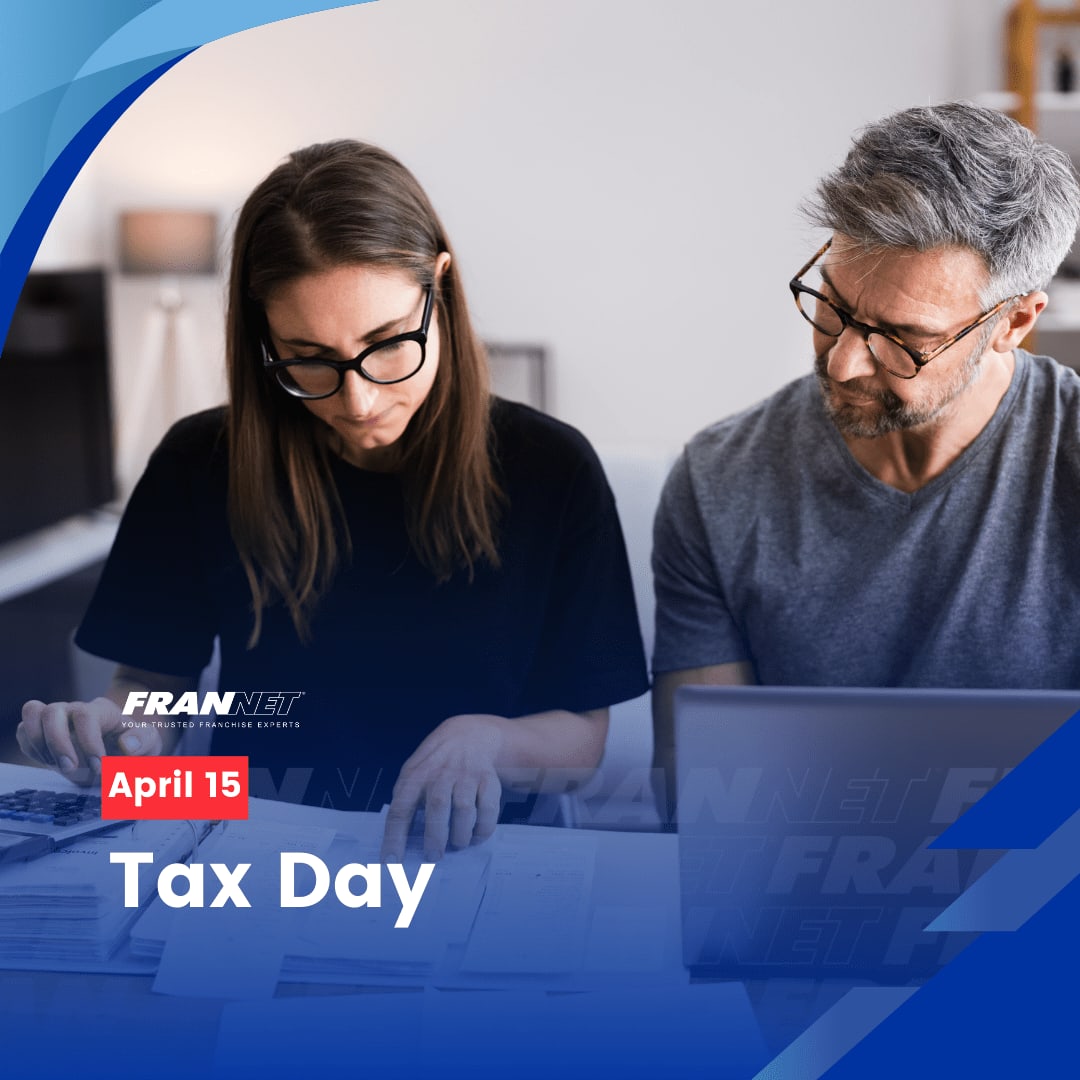 It's #TaxDay! Did you know that owning a franchise comes with unique tax benefits? Explore the tax advantages of franchising and make the most of your financial strategy. Visit Frannet.com. #MythBustingApril #FranNet