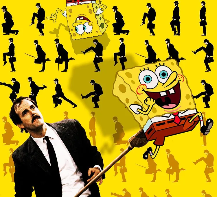 The evolution of the joke | What SpongeBob kids think of Monty Python. i.mtr.cool/qyakyzctfl  @NcaRoeker