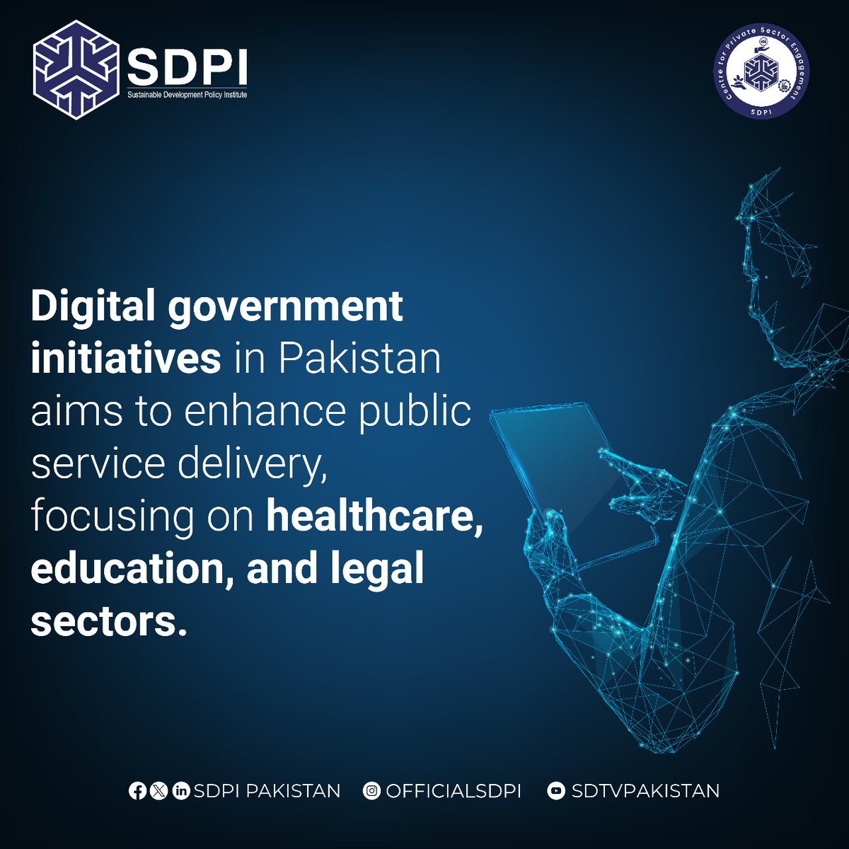 CPSEpvt's tweet photo. Pakistan's digital government initiatives aim to improve public services in healthcare, education, and legal sectors. 🌟
 #TechForYouthEmployment #TechForGoodJobs #DigitalEconomyPK #TechGrowth #TechTalkPK #TechForWomenEmpowerment #LeadersInTech #SDPI https://t.co/th6szUxN9E