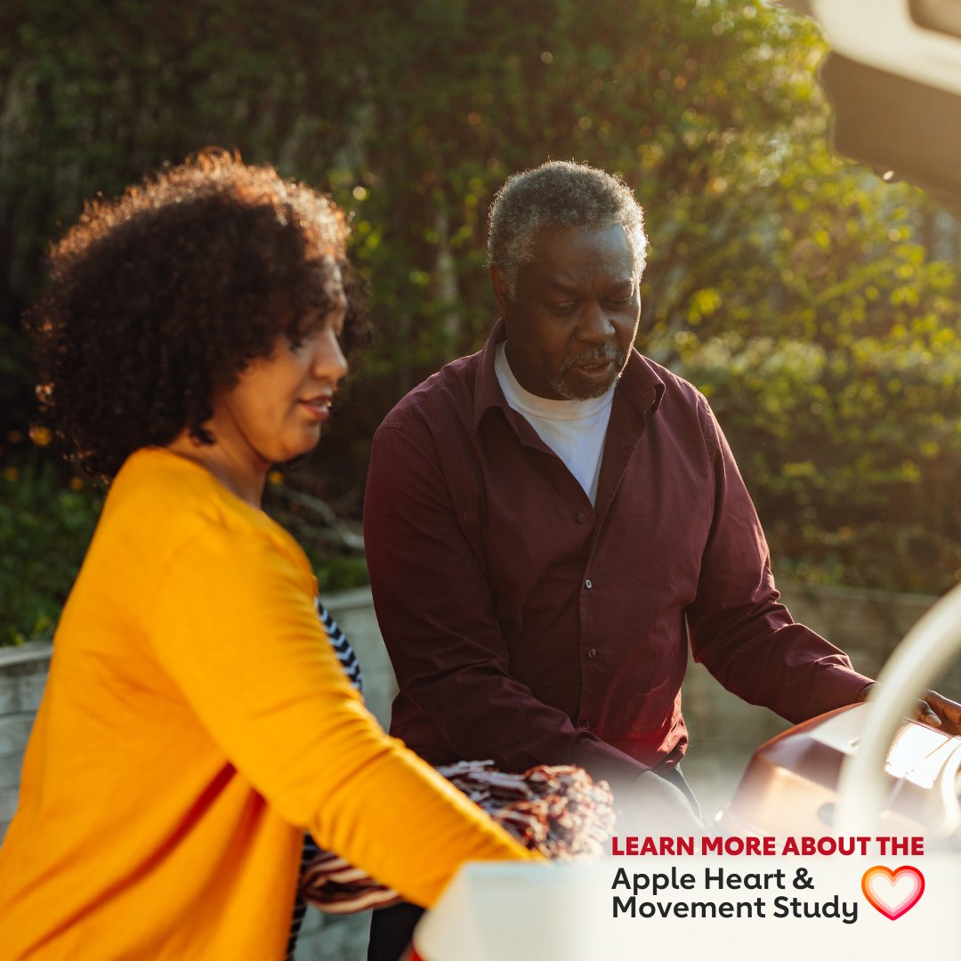 You can help change the face of health research for future generations by sharing health and activity data from your Apple Watch. Learn how to participate in the study, a collaboration with @american_heart and @BrighamWomens sponsored by @Apple. spr.ly/6015ugYod
