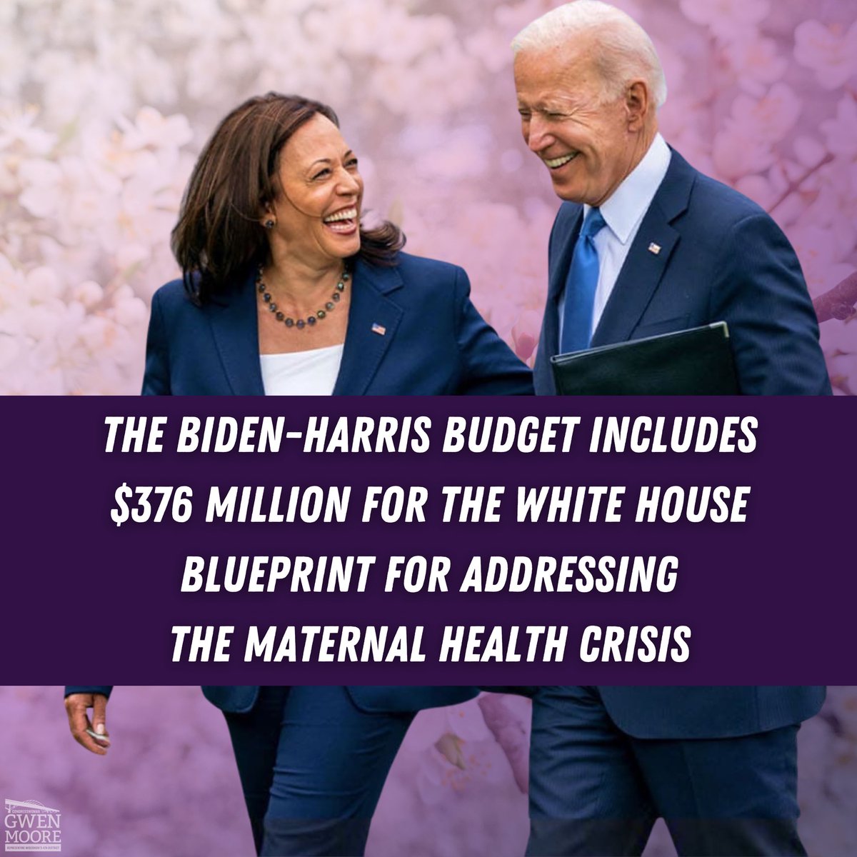 This #BlackMaternalHealthWeek, I’m celebrating the strides made by the Biden-Harris administration in combatting the maternal health crisis. Together we can ensure all moms and babies get the best health outcomes.