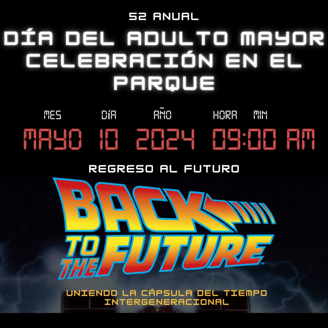 ¡Únase a CSET para Día Adulto Mayor Celebracion en El Parque el Viernes 10 de Mayo a las 9 am en Mooney Grove Park en Visalia, CA! Entrada gratis para el publico y abierto a patrocinios, ven a eschuchar música en vivo, comida, juegos, expositores y más! bit.ly/3W0ia8G