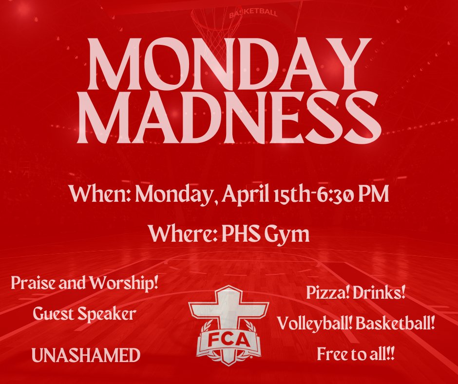 PHS_Spartans's tweet photo. See y'all tonight! Bring a friend! https://t.co/TrxtCWohna