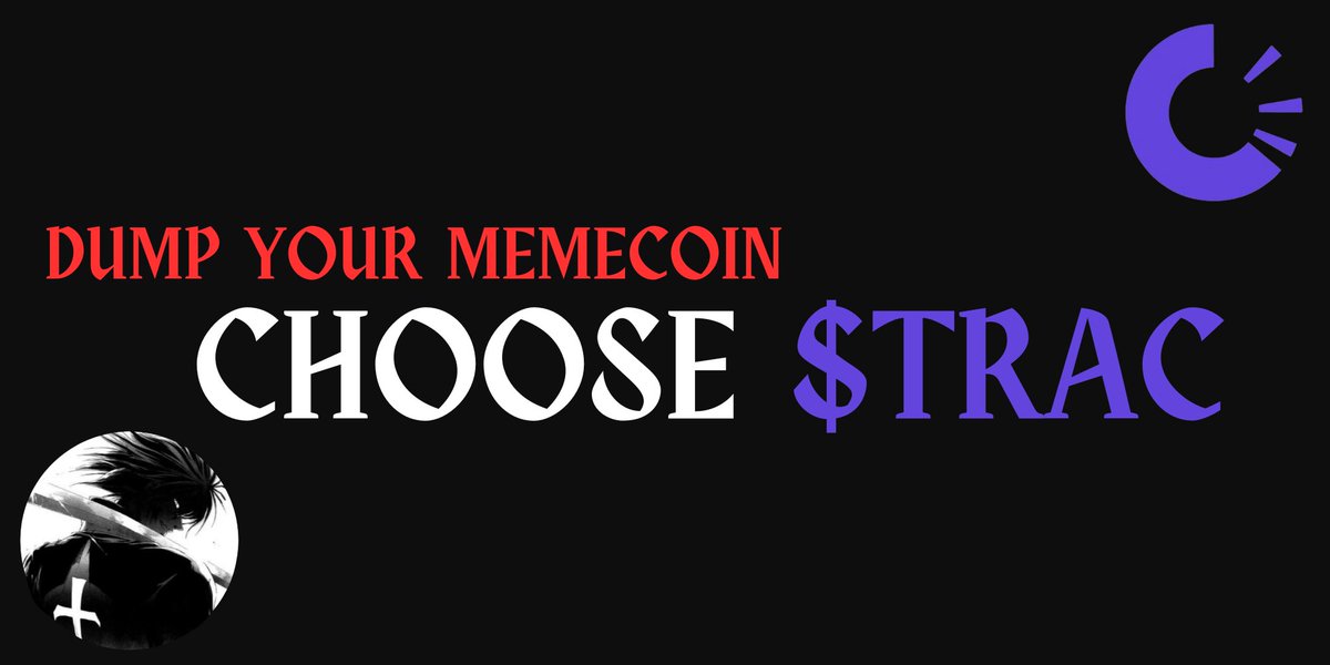 DUMP YOUR MEMECOIN CHOOSE $TRAC Launching IPOs : A New Era for AI “The way you train that (AI) system will have to be crowdsourced … if you want it to be a repository of all human knowledge, all humans need to contribute to it.” Yann LeCun - A renowned AI researcher ➡️ The…