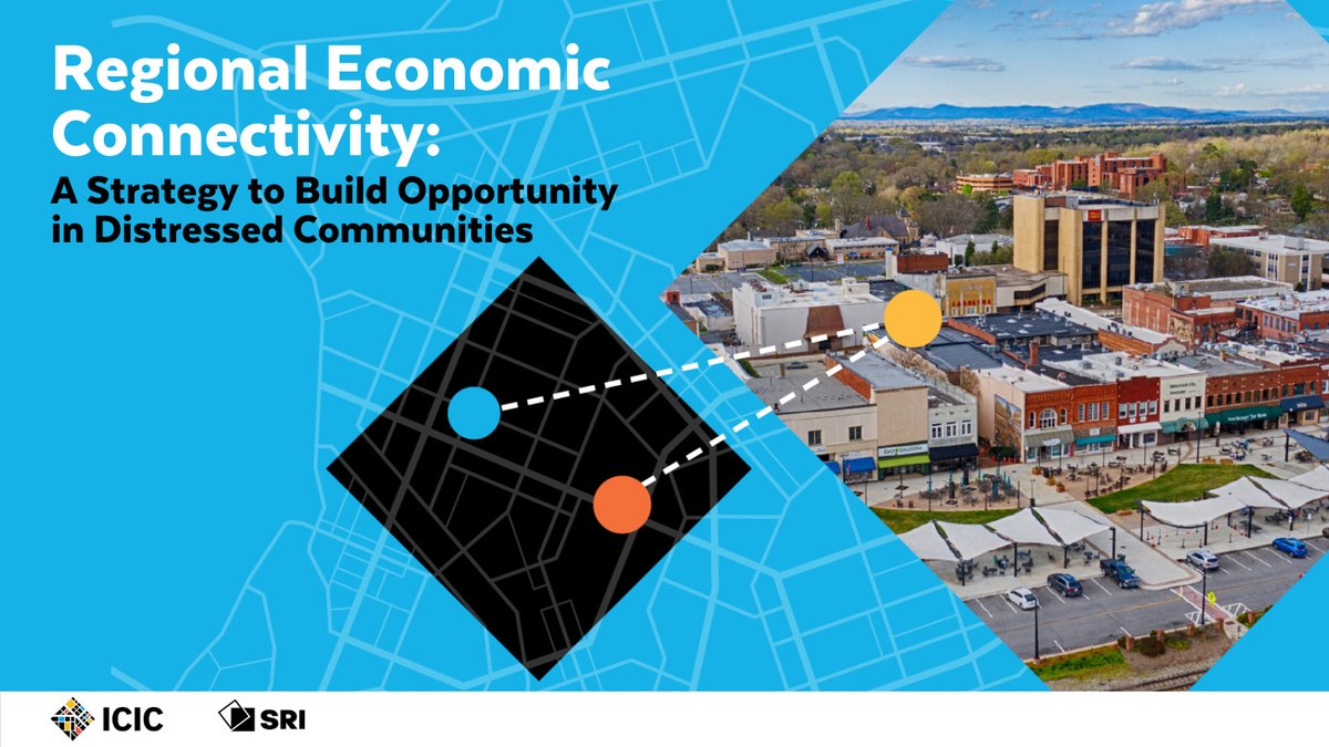 Economic growth shouldn't leave anyone behind. Our new report explores how regional economic connectivity strategies can ensure distressed communities benefit from expansion. 🔗 icic.org/research/commu…