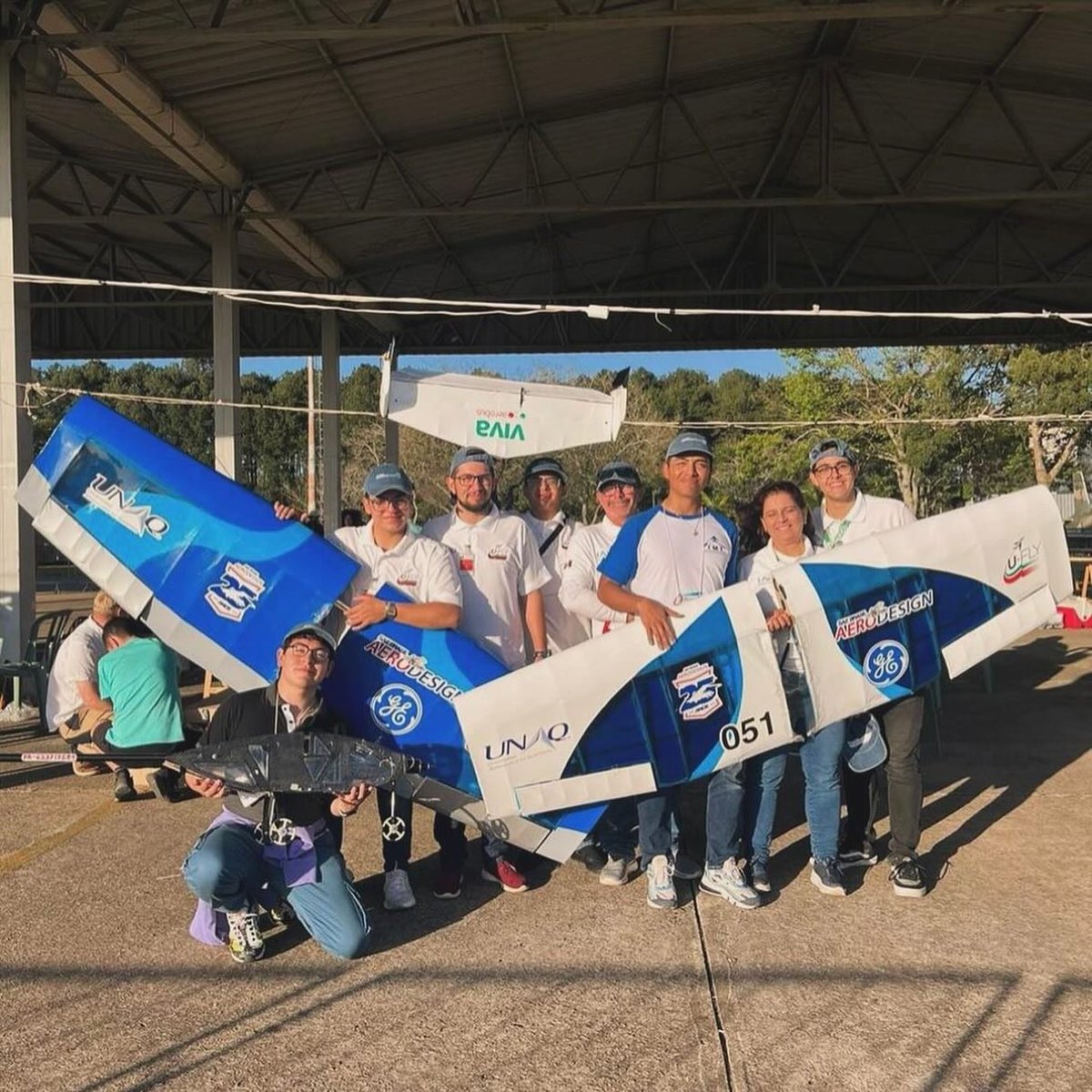 UFly_Aerodesign's tweet photo. ¡Nuestro equipo Ufly en SAE Brasil tiene noticias impresionantes! La aeronave de Benixoo estableció un nuevo récord de carga útil de 12,2 kg, ocupando el segundo lugar para este indicador en toda la competición.

https://t.co/GEiVlC3HBY https://t.co/sfQIjd1j6Q
