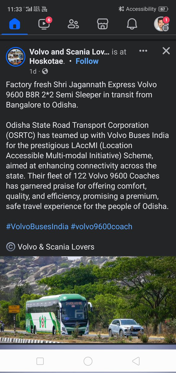MDILIPK17528927's tweet photo. We can purchase 122 Volvo buses for comfort traveling bt cannot purchase one single tree transplantation truck to save millions of trees being sacrificed in the name of development in odisha Congratulations @CMO_Odisha @bjd_odisha @NDNS_HQ @SabujaBahini @BrahmapurCorp @BJP4India https://t.co/Fqpk1vQsd9