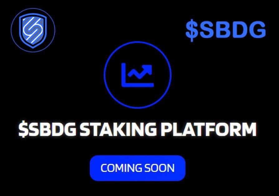 SerBridge's tweet photo. Service Bridge Staking platform is available for our token $SBDG

Two options available 2% or 3% annual percentage yield.
 https://t.co/IZz6BAK5q1

This service we offer to crypto projects as well. If you know a project that needs staking reach out to us.

#Staking #SBDG $SBDG https://t.co/kFuePcYfCS