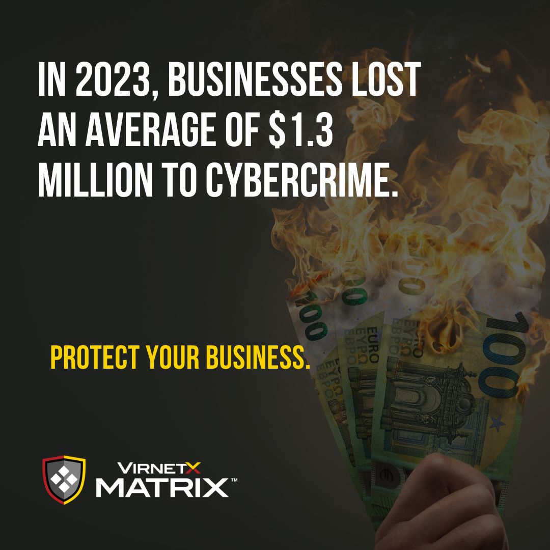 In 2023, businesses lost an average of $1.3 million to cybercrime! Safeguarding your business isn't just about data; it's about your bottom line. Prioritize cybersecurity to thrive! #Cybersecurity #ProtectYourBusiness