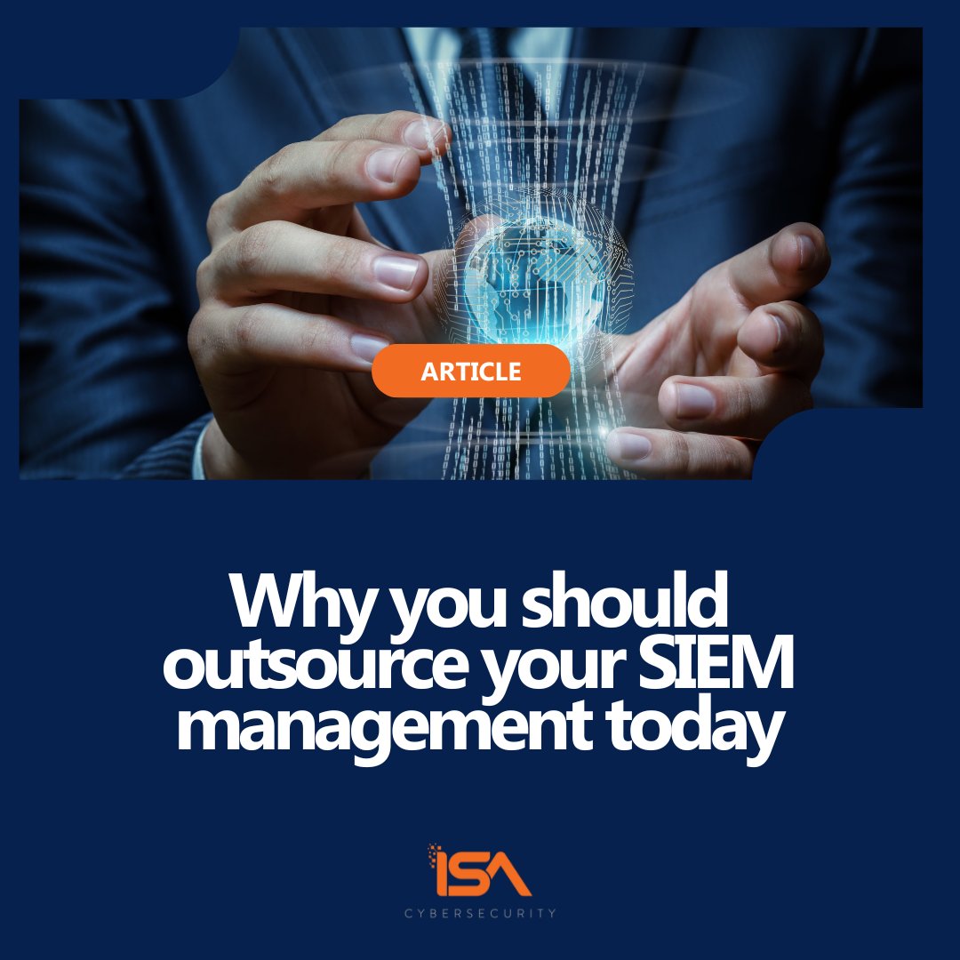 41% of alerts that would be beneficial to investigate are ignored due to a lack of available SOC bandwidth.

Read our new article on why you should outsource your SIEM management today: hubs.li/Q02sV_530

#SIEMManagement #DataBreachResponse #SOC #CyberAlert