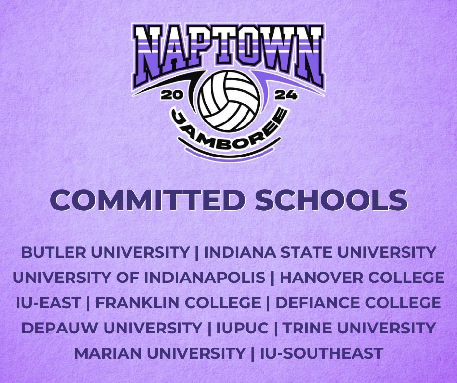 Join us for the Jamboree Recruiting Showcase on Friday, April 26 in Indianapolis! Open to girls, ‘24-‘27. Sign up for the school/level that you’re interested in to be placed on that court. Learn more and register at theacademyvolleyball.com/jamboree-showc…