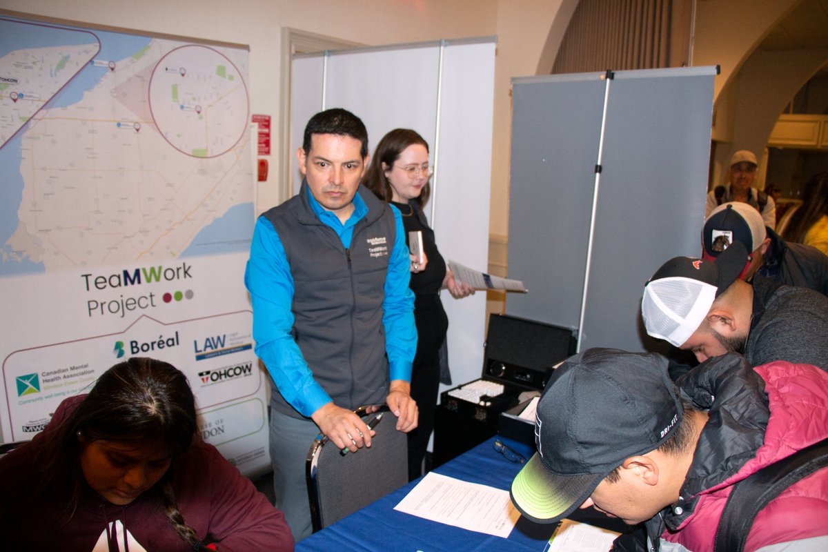 Reflecting on a meaningful day at the Migrant Worker Community Program (@migrantworkercp)'s Health and Information Fair at the Roma Club of Leamington. We thank MWCP for the opportunity to be part of this important event. As attendees explored the array of services available,