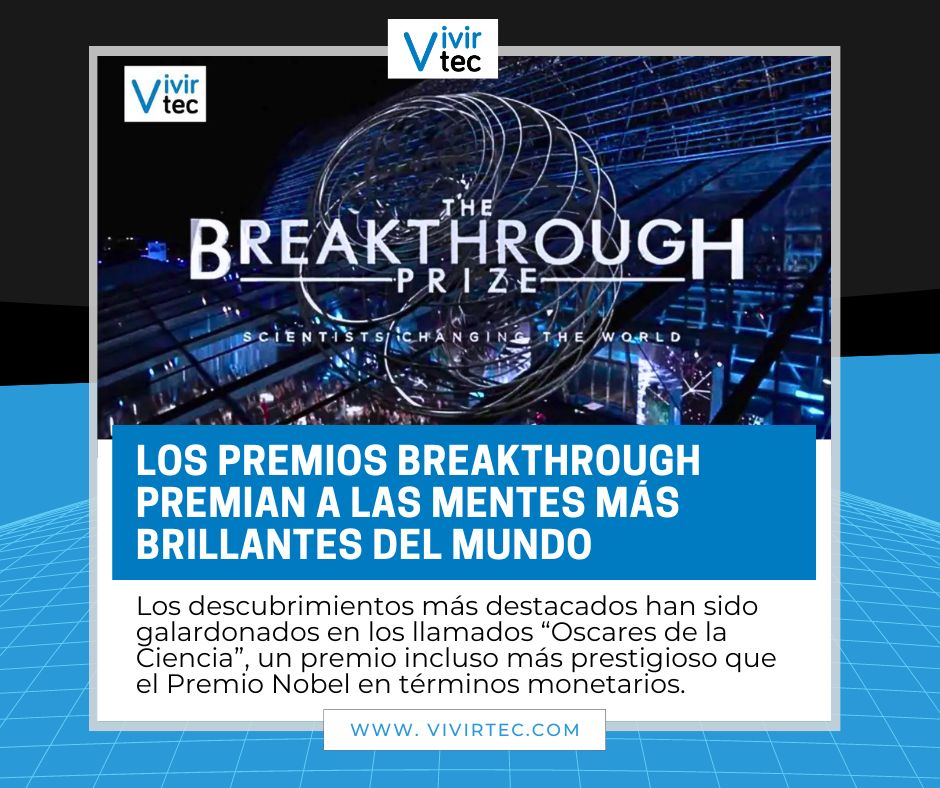 Conoce más 📲 vivirtec.com/n/8195
Los premios Breakthrough celebran la excelencia y la innovación. ¡Conoce a los visionarios galardonados! 🌍🏅
#Innovación #PremiosBreakthrough #mentesbrillantes #PremioNobel