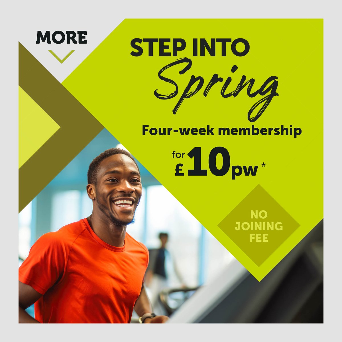 Get a head start on your spring fitness goals with a 4-week membership - for only £10 per week!* 💪 Includes unlimited access to all our fantastic facilities and full member benefits. Sign up today: shorturl.at/sEHM3 *T&Cs apply. #gym #fitness #workout