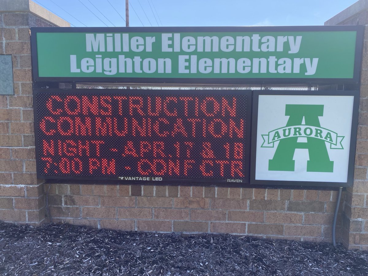 Please plan on joining us for an update on our potential construction this Wednesday (4/17) or Thursday (4/18) in the Conf Center at 7:00 pm. ⁦@DrPMilcetich⁩ ⁦@AHS_MH⁩ ⁦@HarmonPrincipal⁩ ⁦@michelle_nizen⁩ ⁦@CraddockSchool⁩ ⁦@MrsMariaGoodman⁩