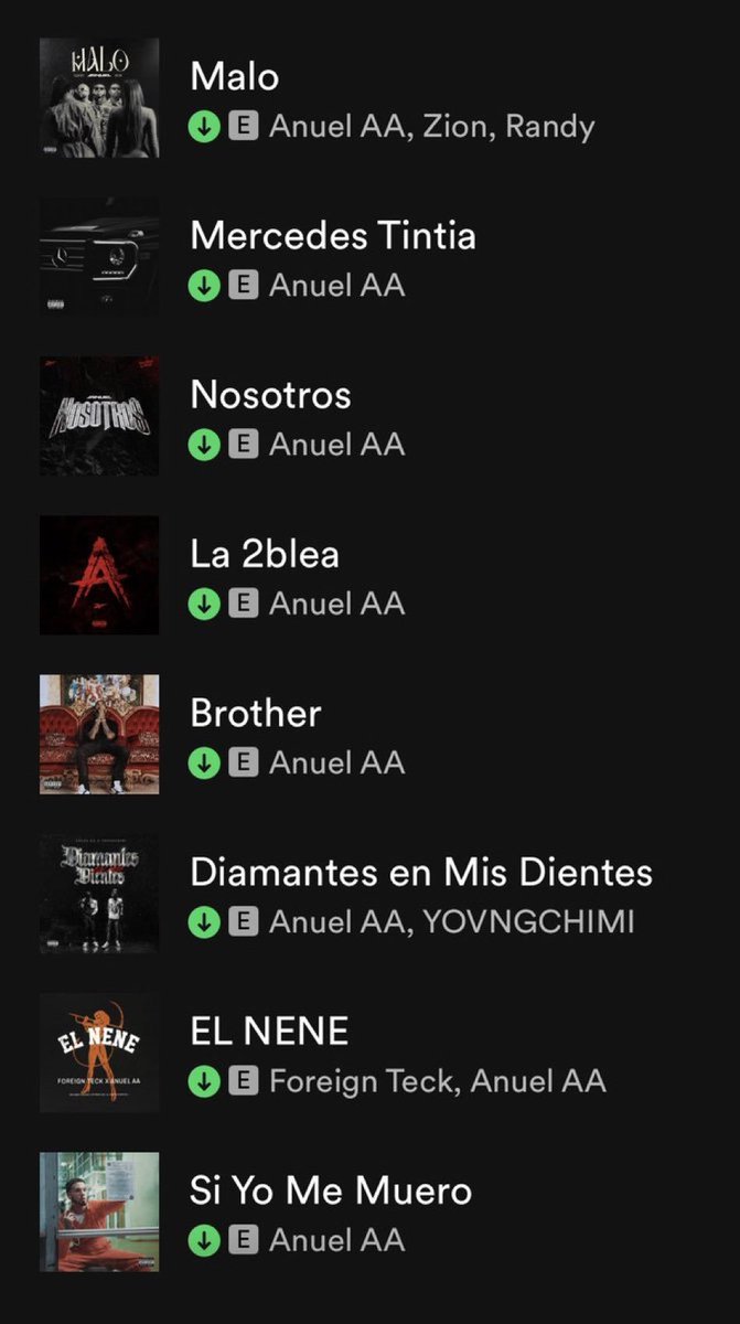 ELHOMBREW's tweet photo. la peor canción de aquí es un 9/10 https://t.co/lEpmBwYUH0