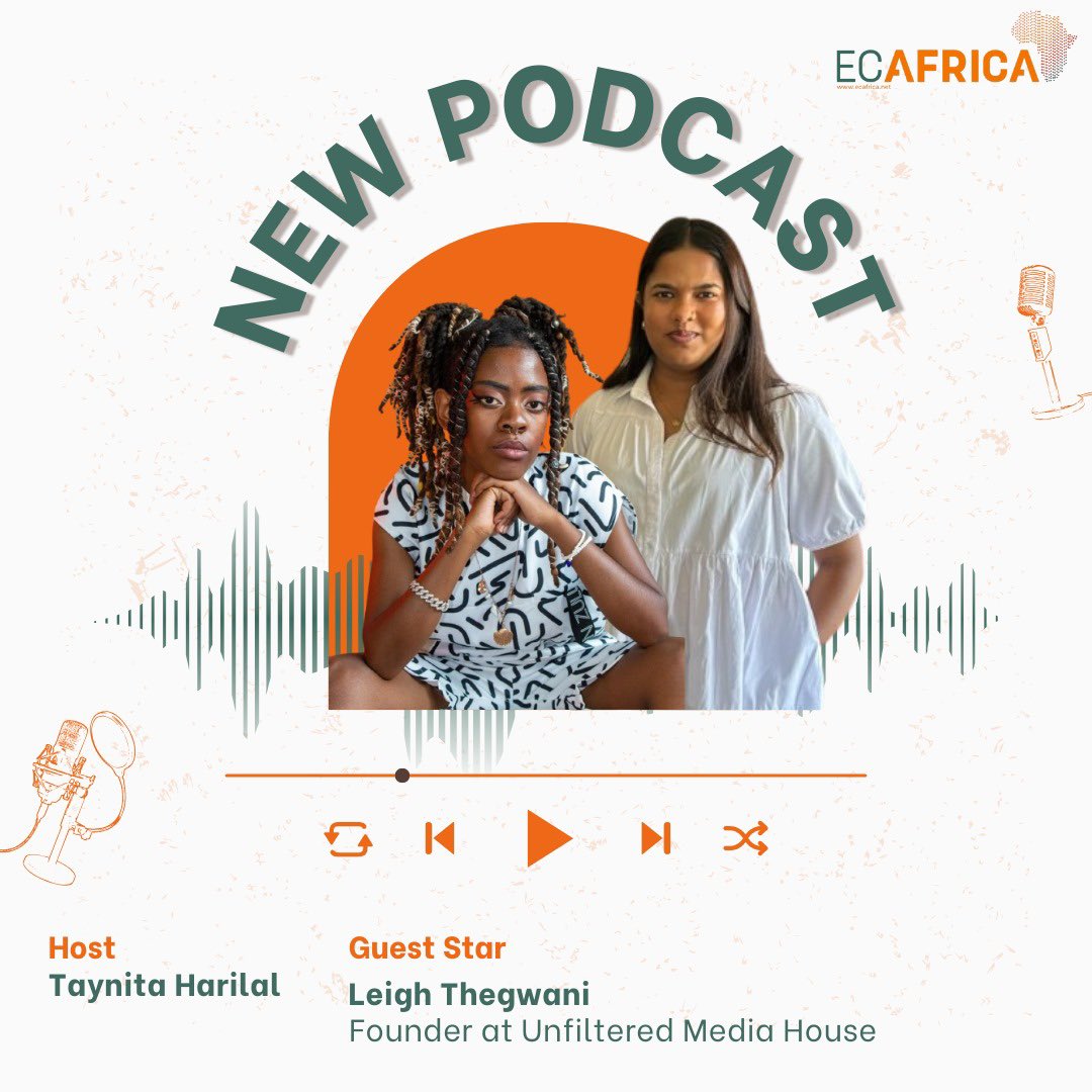 Sharing a link You would be better enriched to tuner into and listen to @ECAfrica_ latest podcast with 22 year old founder of #UnfilteredMediaHouse #Leigh and @witsbschool #PhdCandidate @Taynita101 speaking #Entrepreneurship millennial style - globalized and liberating