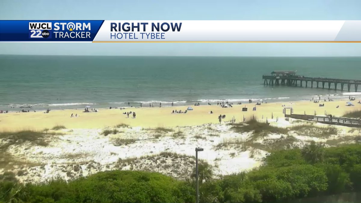 Great beach weather on #TybeeIsland!