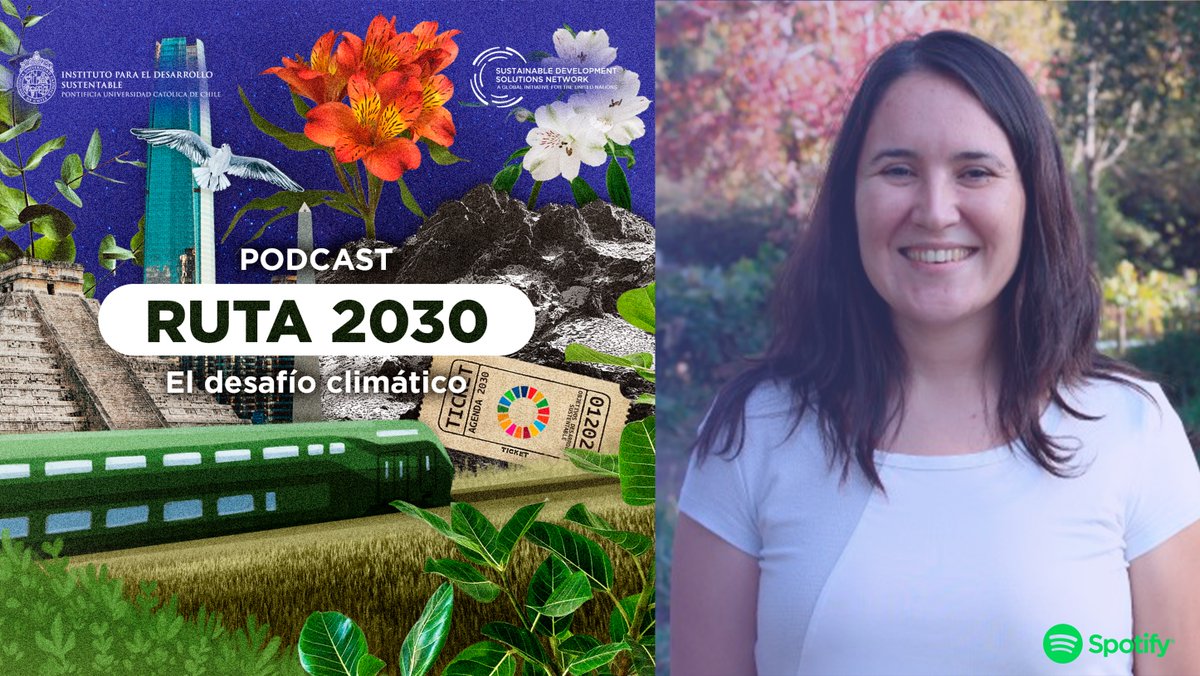 DesarrolloSusUC's tweet photo. 🎙️🚇 ¡Llegamos a la última estación de nuestra primera temporada!

Conoce la estrategia de acción climática de la @ucatolica en la voz de Maryon Urbina, directora de Sustentabilidad UC. 

🎧 #Ruta2030 | Disponible en Spotify: https://t.co/PBXw7pkFTt https://t.co/jK5ZLcnA57