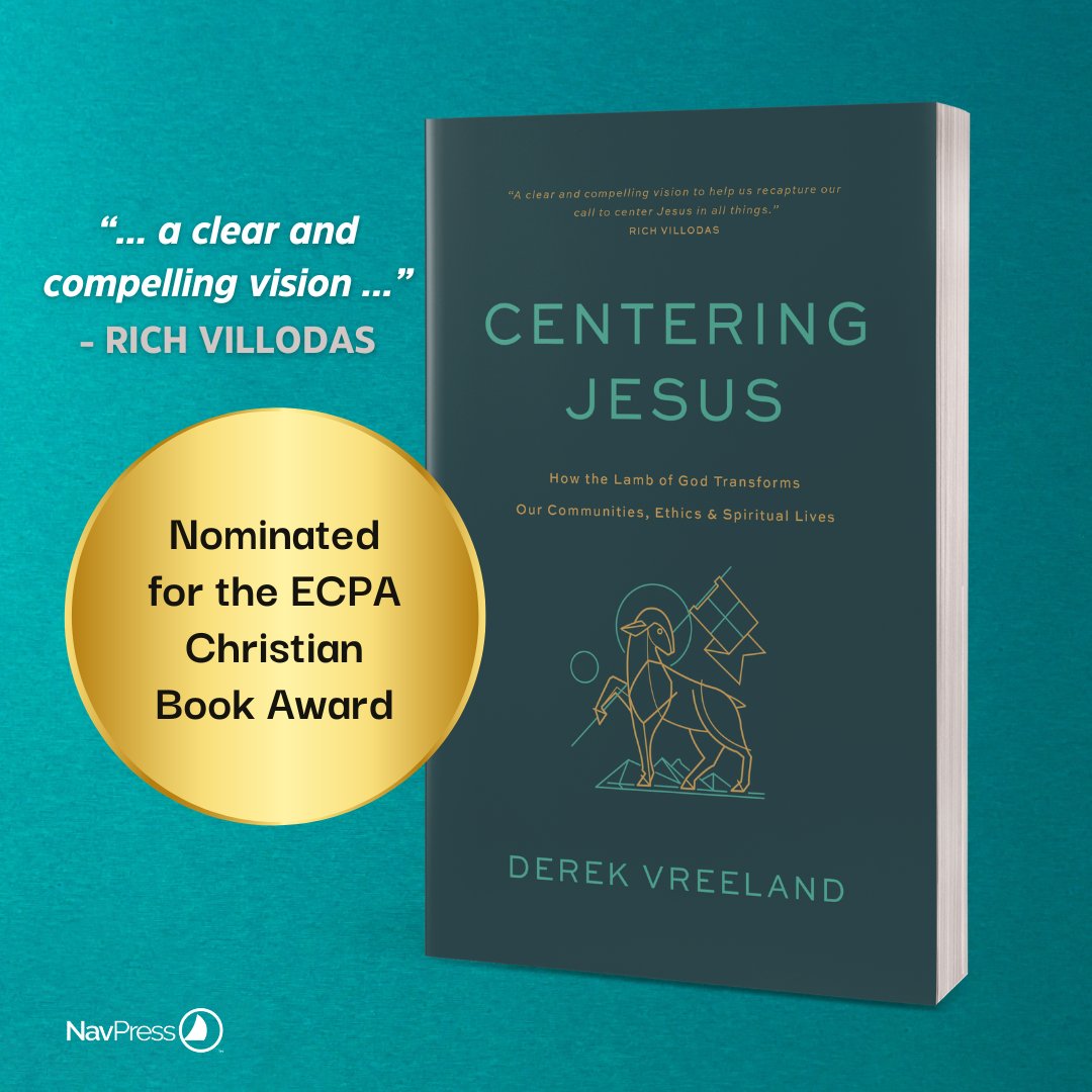 So honored to have one of two NavPress books named as finalists for Christian Book Awards this year! My publisher had nice things to say here: rushtopress.org/14067-2/ #CenteringJesus