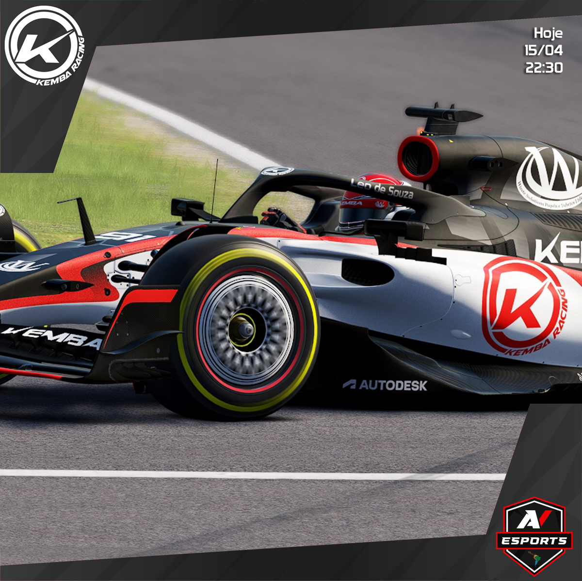 Leosouza91's tweet photo. Hoje ás 22:30 Quarta etapa da Fórmula AV Brasil
https://t.co/9JDk5t6EaY
https://t.co/csYGDtxGSY
@avesports_latam
#assetocorsa #spacircuit #automobilismovirtual #simracing #kemba https://t.co/mdMAC3gFKv