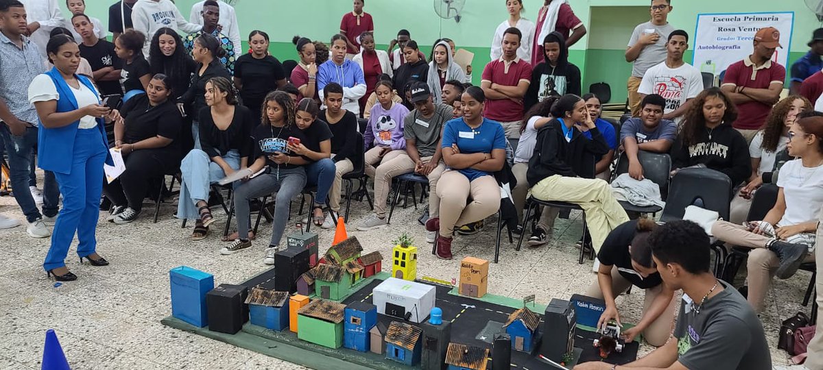 Celebran en Liceo Antorcha del Futuro de Río San Juan Feria de Robótica Educativa.

Más detalles en el portal web bit.ly/3JksDE8

#InformativosTA #feria #robotica #roboticaeducativa #riosanjuan