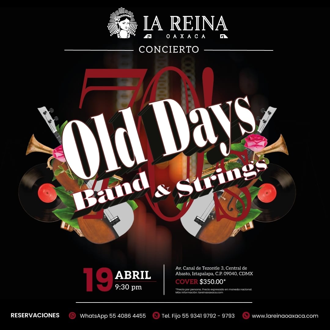 bandaolddays's tweet photo. Te invitamos a una velada de Música en vivo con los ya tradicionales y añorados éxitos con la interpretación más respetuosa a tan grande acervo musical ...
Av. Canal de Tezontle 3, Iztapalapa CdMx
Tel y WhatsApp 55 4086-4455 Tel Fijo 55 9314-2418 y 19 Cover personal $350 21:30hrs https://t.co/P3nH2oYzhN