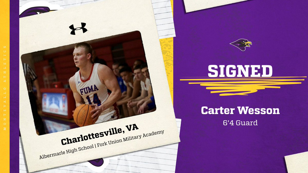 🚨SIGNED 🖊️ 

Welcome to the family, Carter ‼️

montevallofalcons.com/news/2024/4/15…

#TogetherWeRise