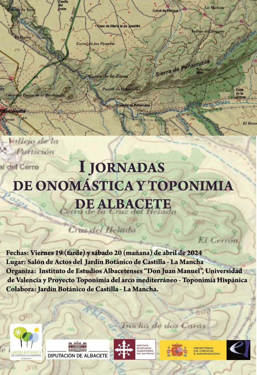 e-Onomastics: I #Jornadas de #Onomástica y #Toponimia de #Albacete e-onomastics.blogspot.com/2024/04/i-jorn… 1st #Conference on #Onomastics and #Toponymy of Albacete will take place between Friday, April 19, and Saturday, April 20, organized by the Albacete Studies Institute