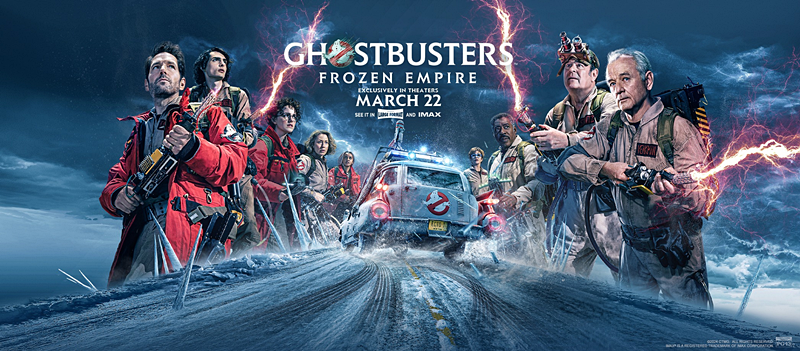 Sony's Ghostbusters: Frozen Empire grossed $5.76M this weekend (from 3,350 locations). Total domestic gross stands at $96.92M. Daily Grosses FRI - $1.415M SAT - $2.738M SUN - $1.604M #Ghostbusters #BoxOffice