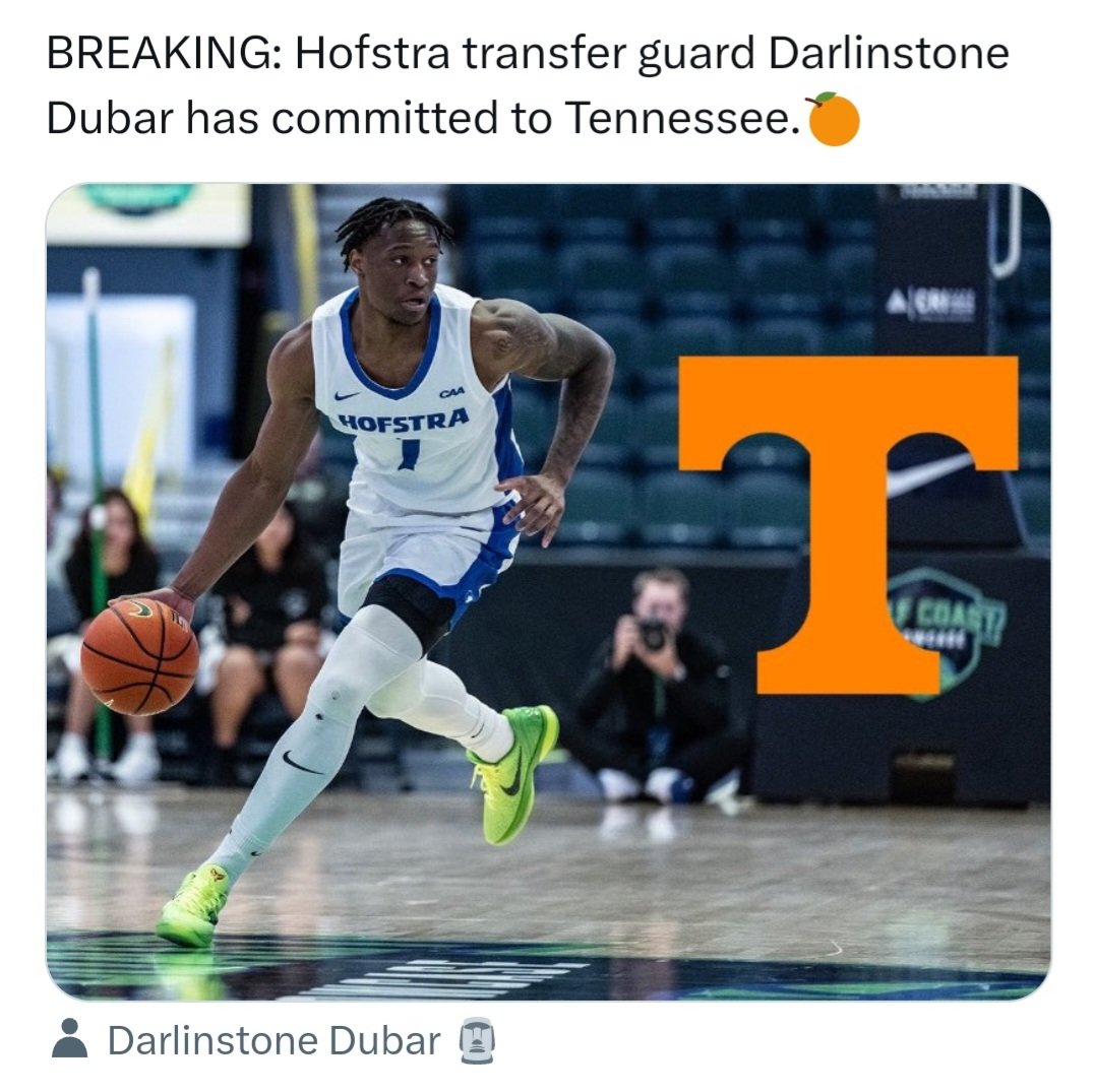 ANOTHER one of our guys doing Great things! @DstoneDubar1 welcome back to East Tennessee!!