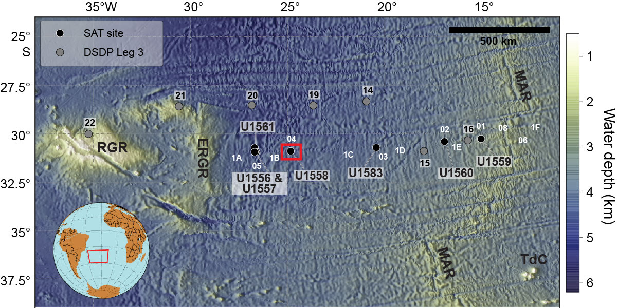 🚨New publication! “Data report: X-ray fluorescence scanning of sediment cores, Site U1558” by A. Villa et al., was published 15 April 2024, in #IODP Proceedings Volume 390/393. publications.iodp.org/proceedings/39… #JRSO #Exp390 #Exp393 #NSFfunded @TheJR @NSF