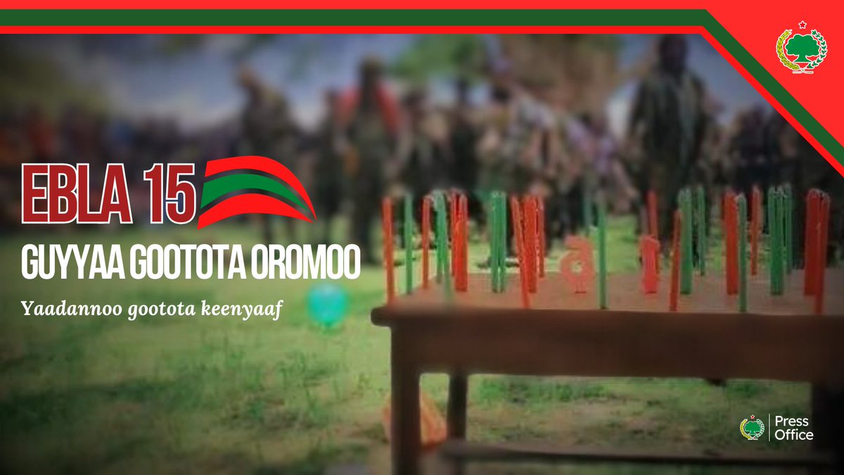 Guyyaa Gootota Oromoo kana irratti gootota keenya bilisummaa saba isaaniitiif lubbuu isaanii qaalii kennan haa yaadannu. Galanni isaanii bilisummaa haa ta'u! Baga Guyyaa Gootota Oromoo bara 2024 geessan! #GGO2024