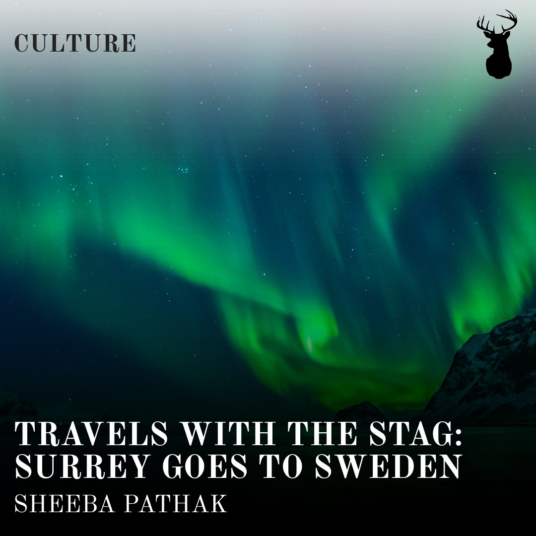 Sheeba Pathak recalls her Union-organised trip to #Sweden in January 2024. Click the link below to read our latest #travel article🌌 thestagsurrey.co.uk/travels-with-t… #travelling #northernlights #travelswiththestag #culture #thestag #thestagmagazine #uniofsurrey #studentjounralism