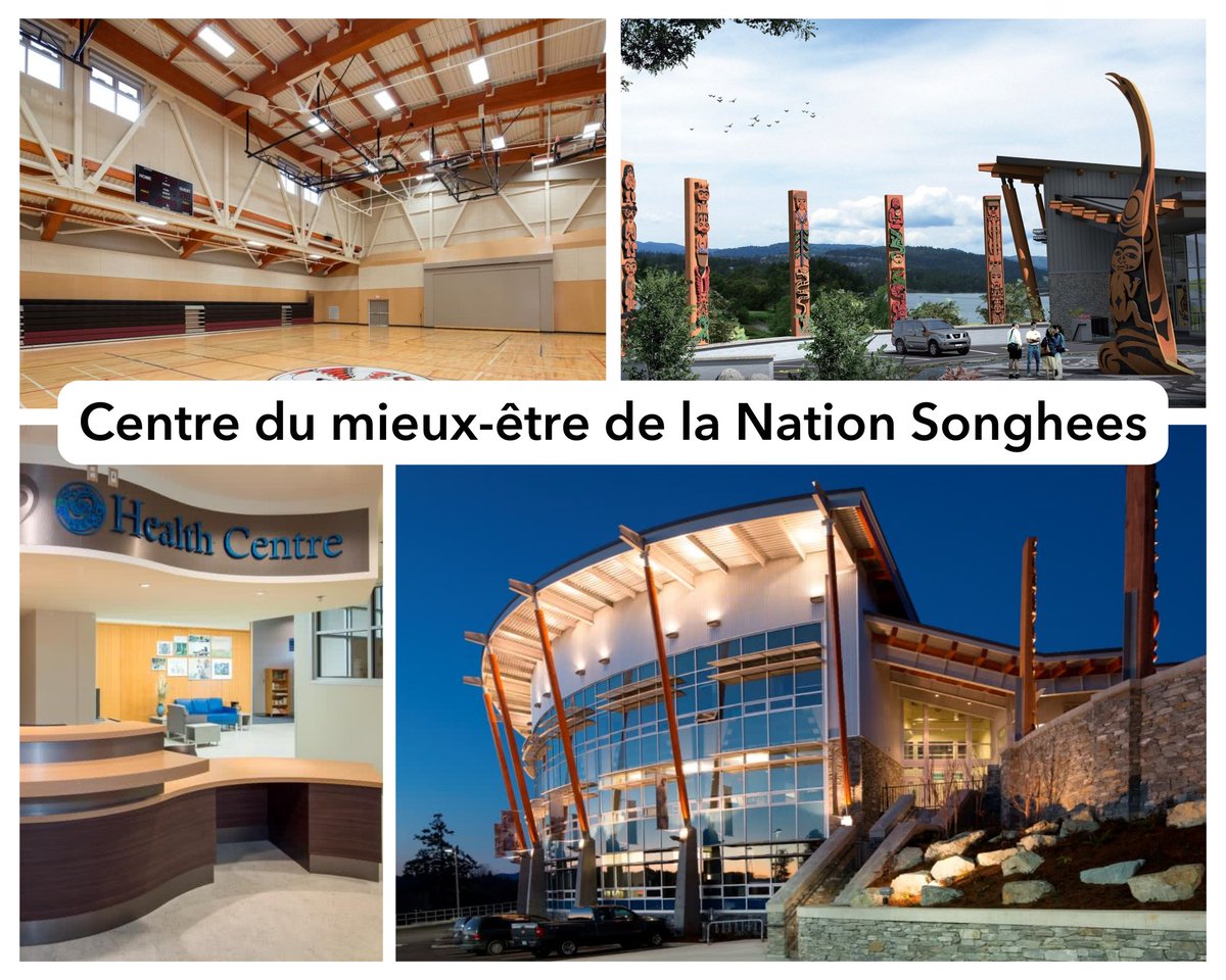 Cette semaine, le #LundiMembre est consacré à la Nation Songhees ! Avec le soutien de l'AFPN, ils ont construit un centre de mieux-être de 24 millions de dollars qui est un carrefour pour la santé, la culture et la communauté. 🌟 #RéussiteAutochtone #AFPNImpact