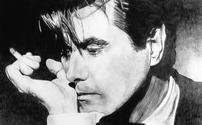 Don't forget that prints of my portraits are available to buy. Just give me a DM. #BryanFerry #ArtistOnTwitter