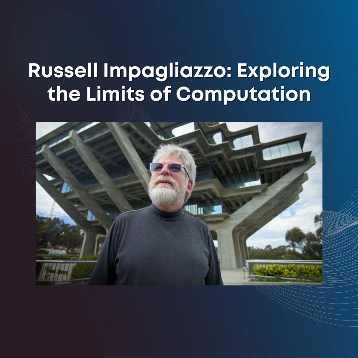 For 40+ years, Russell Impagliazzo has revolutionized complexity theory, challenging the P vs NP problem with his 'five worlds' framework. His blend of technical genius and creative passion has reshaped research approaches. Read more: tinyurl.com/bdd8vhwd