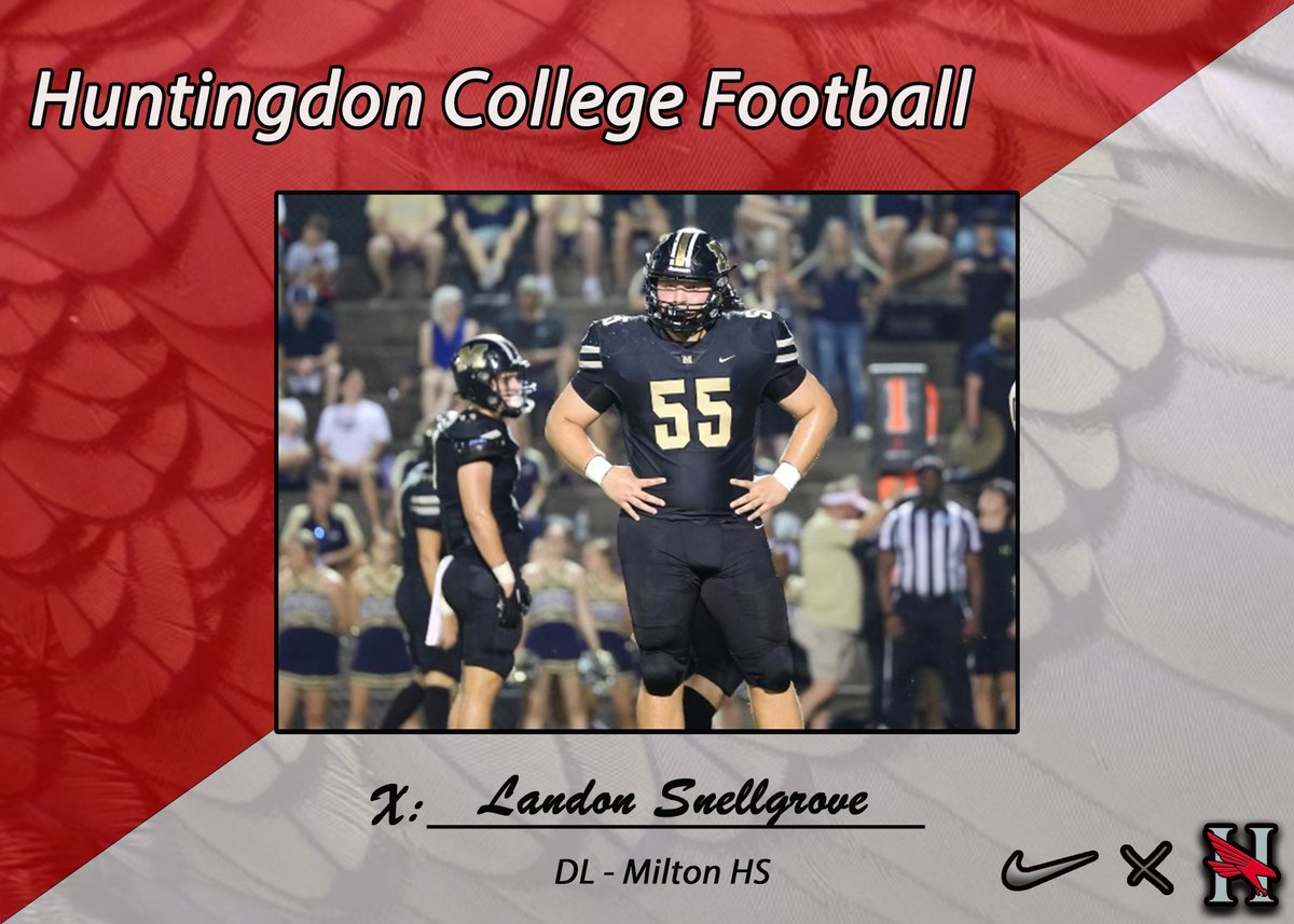 Another baller from Milton HS. We expect this DL to cause a lot of problems. Welcome @LandonSnel22223!