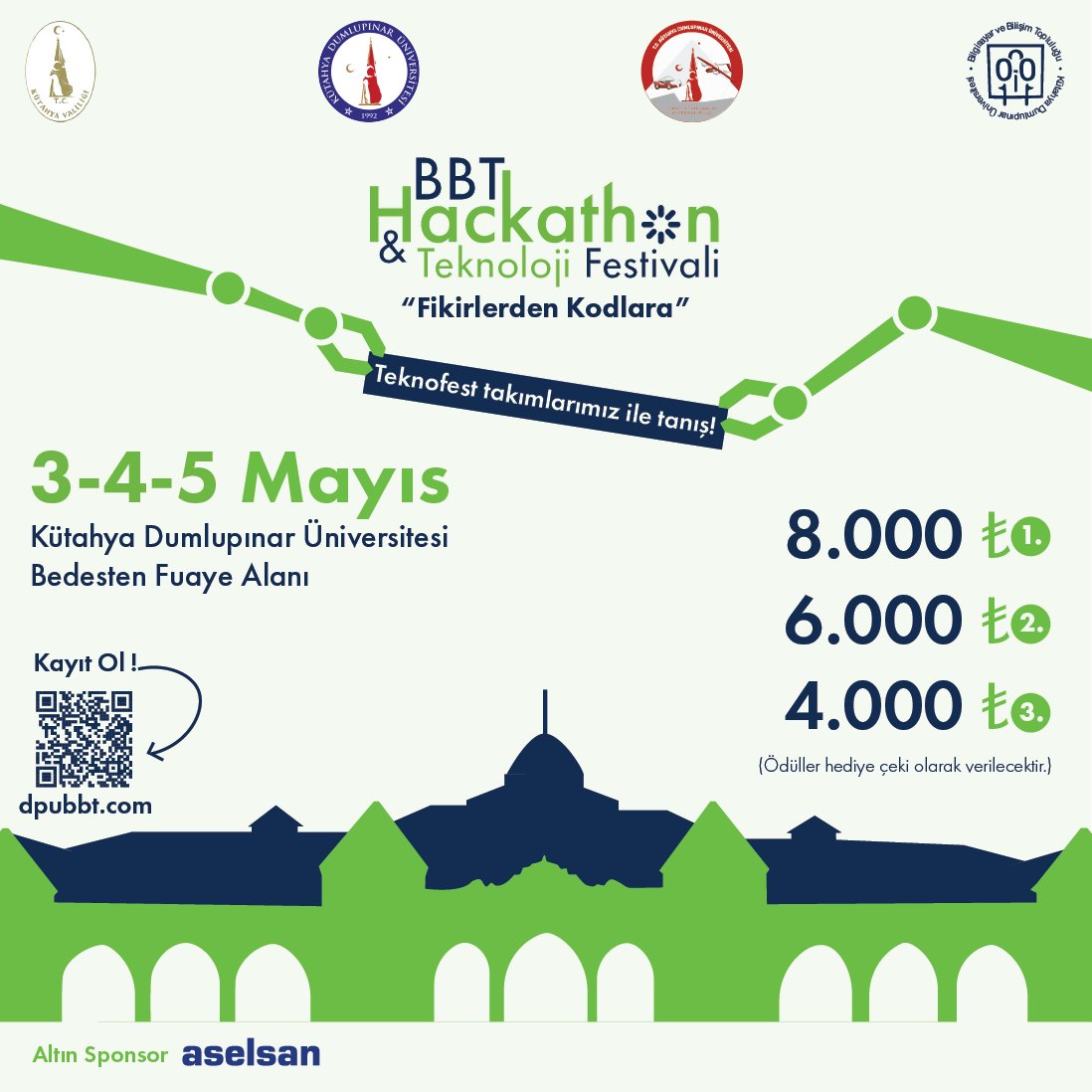 📣Bu sene ilkini düzenleyeceğimiz BBT Hackathon&amp;Teknoloji Festivalinin kayıtları başladı.💥

48 saat sürecek bu maratona siz de var mısınız?🕝

Etkinliğe katılmak için  linkten kayıt olmayı unutmayın‼️

▶️Katılım linki:
forms.gle/Cvi1U5N1umptnV…