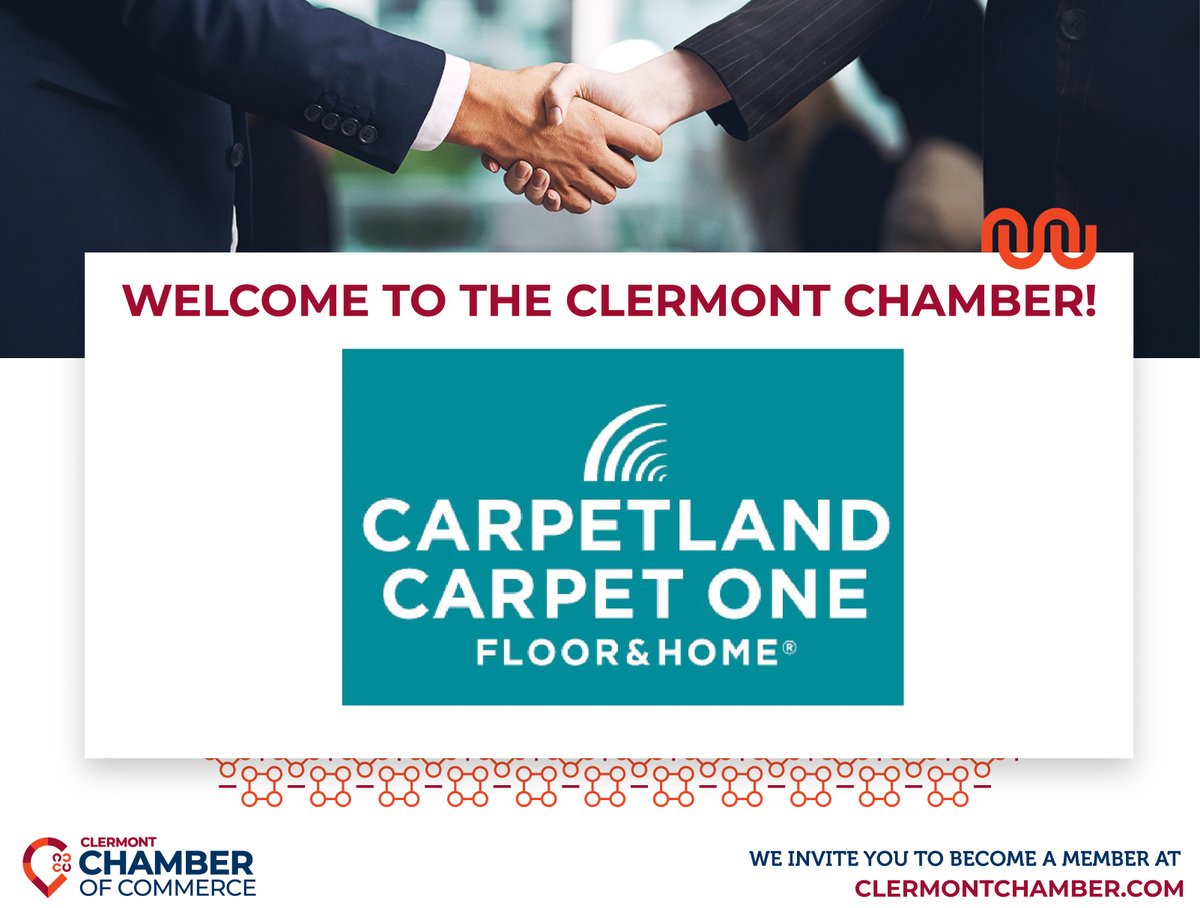 Clermont Chamber (@clermontchamber) on Twitter photo Welcome <a href="/CarpetOne/">Carpet One</a> to the #ClermontChamber! Save up to $1,000 on flooring during their Teal Tag Sale (ends 4/29). Visit their Milford, OH showroom today! 920 Lila Ave.
#ProudlyClermont Welcome <a href="/CarpetOne/">Carpet One</a> to the #ClermontChamber! Save up to $1,000 on flooring during their Teal Tag Sale (ends 4/29). Visit their Milford, OH showroom today! 920 Lila Ave.
#ProudlyClermont