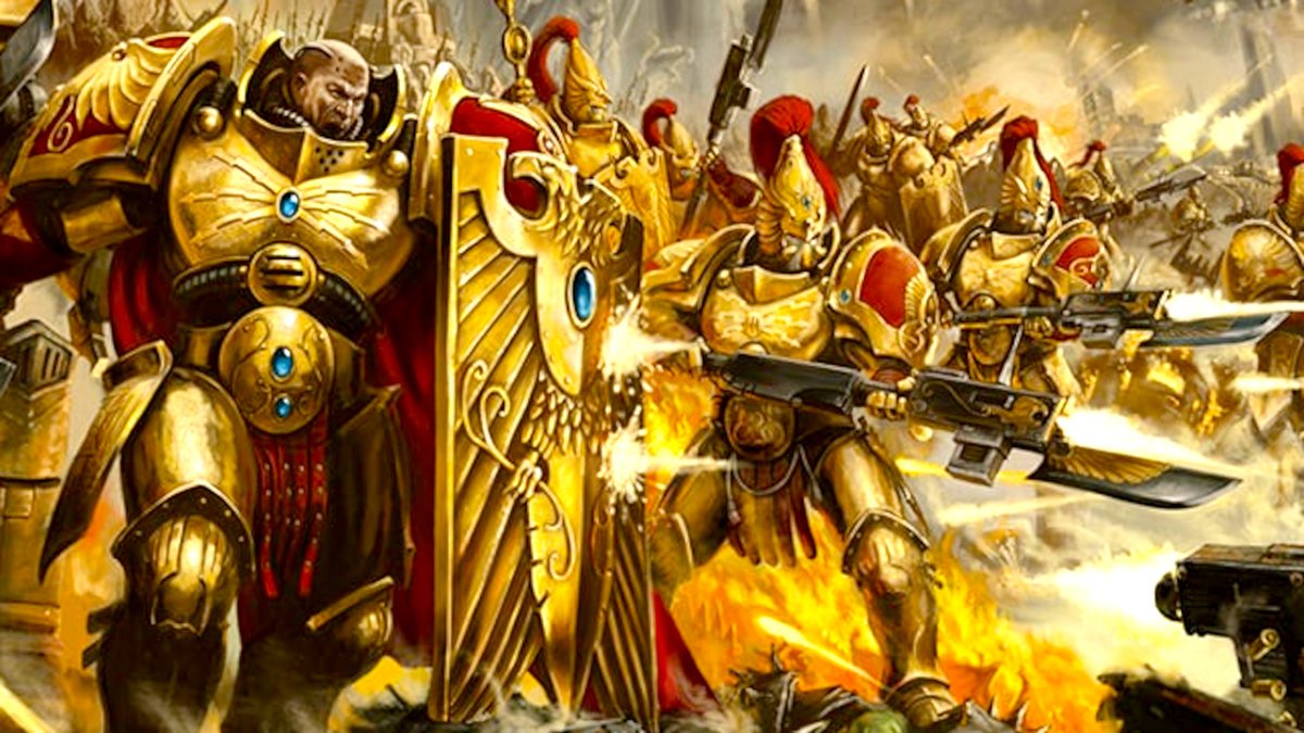 GW confirms that female Adeptus Custodes are a thing (and always were since forever)🔗⬇️ wargamer.com/warhammer-40k/… #warhammer40k #adeptuscustodes #warhammercommunity #spacemarines